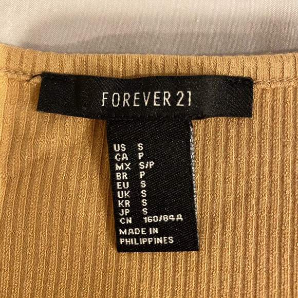 Forever 21 Ribbed Lace-Front Bodycon Dress - Picture 4 of 6